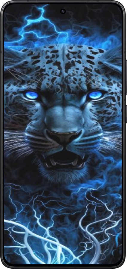 Силиконовый чехол Ледяной леопард для Xiaomi Redmi K80 - 6460u-4148 изображение 