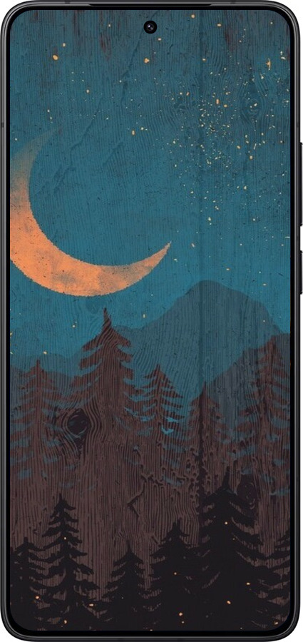 Силиконовый чехол Звездный лес для Xiaomi Redmi K80 - 6480u-4148 изображение 