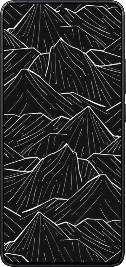 Силиконовый чехол С изображением Темных гор для Xiaomi Redmi K80 - 6489u-4148 изображение 