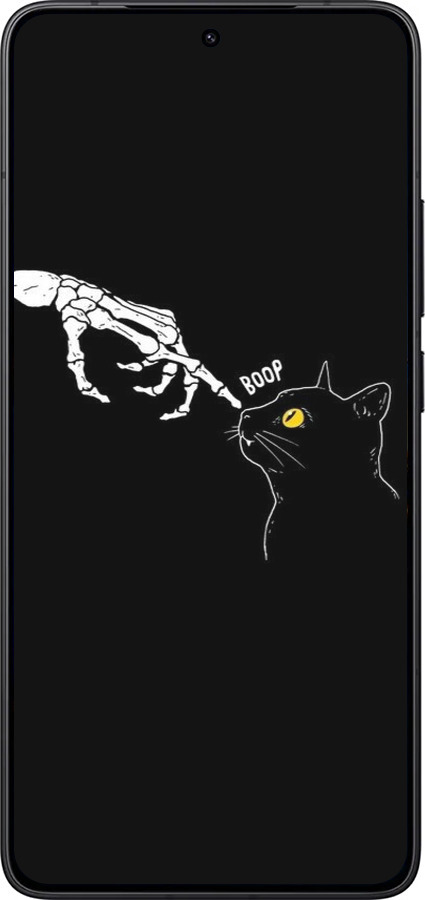 Силіконовий чехол Кішка для Xiaomi Redmi K80 - 6505u-4148 изображение 