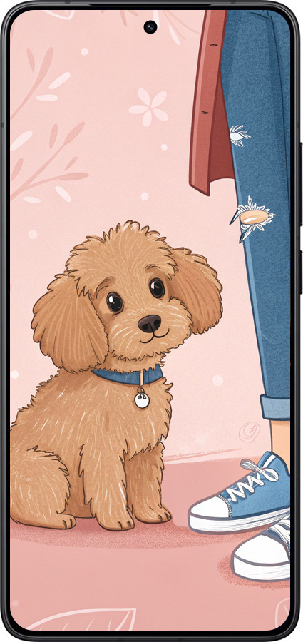 Силиконовый чехол Мальтипу 3 для Xiaomi Redmi K80 - 6706u-4148 изображение 