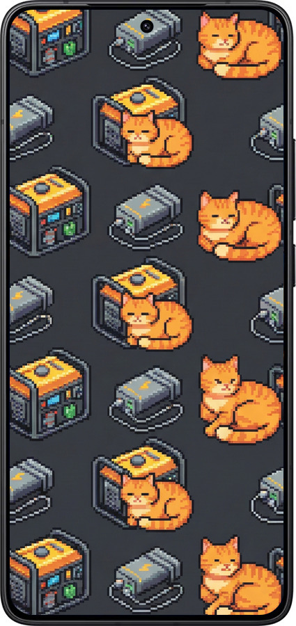 Силіконовий чехол Autonomous Zone для Xiaomi Redmi K80 - 6771u-4148 изображение 