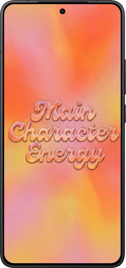 Силиконовый чехол Aura Gradient Main Character Energy Aesthetic Y2K для Xiaomi Redmi K80 - 6783u-4148 изображение 