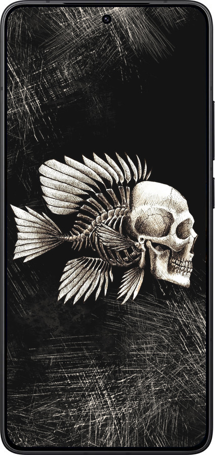 Силіконовий чехол Рибо-людина для Xiaomi POCO F7 Pro - 683u-4085 изображение 