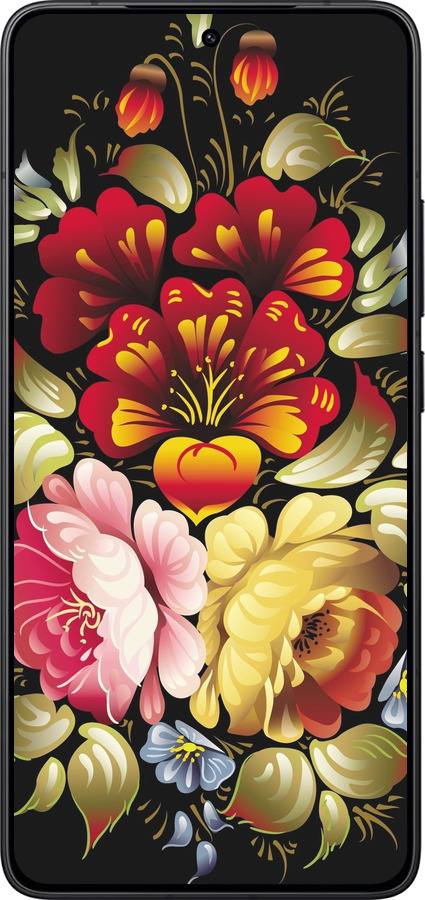 Силиконовый чехол Хохлома 6 для Xiaomi Redmi K80 - 829u-4148 изображение 