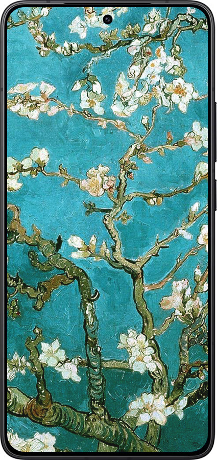 Силіконовий чехол Вінсент Ван Гог. Сакура для Xiaomi Redmi K80 - 841u-4148 изображение 