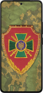 Силиконовый чехол Пограничная служба Украины для Xiaomi Redmi K80 Pro - 1091u-4145 изображение 