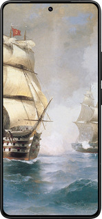 Силиконовый чехол Айвазовский. Корабли для Xiaomi Poco F7 Ultra - 160u-4086 изображение 