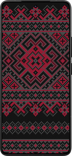 Силиконовый чехол Вышиванка 52 для Xiaomi Poco F7 Ultra - 1763u-4086 изображение 