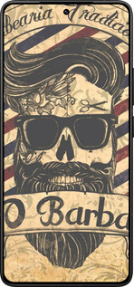 Силиконовый чехол Barber Shop для Xiaomi Redmi K80 Pro - 4097u-4145 изображение 