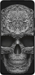 Силиконовый чехол skull-ornament для Xiaomi Poco F7 Ultra - 4101u-4086 изображение 