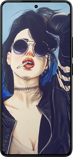 Силиконовый чехол Девушка на стиле для Xiaomi Poco F7 Ultra - 4151u-4086 изображение 