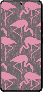 Силиконовый чехол Vintage-Flamingos для Xiaomi Poco F7 Ultra - 4171u-4086 изображение 