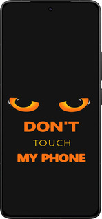 Силиконовый чехол Don't touch the phone для Xiaomi Poco F7 Ultra - 4261u-4086 изображение 