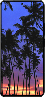 Силиконовый чехол Пальмы для Xiaomi Poco F7 Ultra - 4324u-4086 изображение 