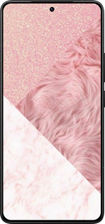 Силиконовый чехол Розовые текстуры для Xiaomi Redmi K80 Pro - 4343u-4145 изображение 