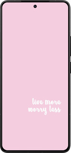 Силіконовий чехол Живи більше для Xiaomi Redmi K80 Pro - 4347u-4145 изображение 