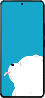 Силиконовый чехол Мишка 1 для Xiaomi Poco F7 Ultra - 4358u-4086 изображение 