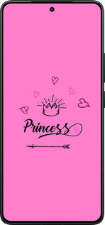 Силиконовый чехол Princess для Xiaomi Poco F7 Ultra - 4361u-4086 изображение 