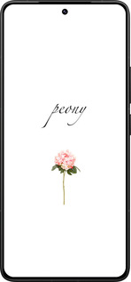 Силиконовый чехол Пион для Xiaomi Redmi K80 Pro - 4366u-4145 изображение 