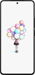 Силіконовий чехол Кульки для Xiaomi Redmi K80 Pro - 4387u-4145 изображение 