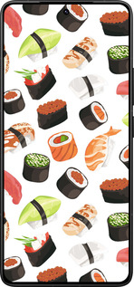 Силиконовый чехол Суши для Xiaomi Redmi K80 Pro - 4404u-4145 изображение 