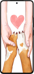 Силиконовый чехол Дружба для Xiaomi Redmi K80 Pro - 4410u-4145 изображение 