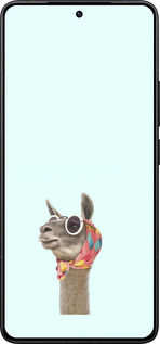 Силиконовый чехол Модная лама для Xiaomi Poco F7 Ultra - 4479u-4086 изображение 