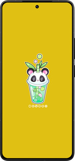 Силиконовый чехол Панда 1 для Xiaomi Redmi K80 Pro - 4558u-4145 изображение 