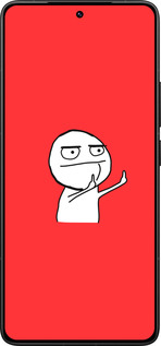 Силиконовый чехол Мем для Xiaomi Redmi K80 Pro - 4578u-4145 изображение 