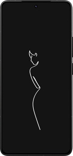 Силиконовый чехол Силуэт1 для Xiaomi Redmi K80 Pro - 4590u-4145 изображение 