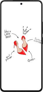 Силиконовый чехол Женщина для Xiaomi Poco F7 Ultra - 4599u-4086 изображение 