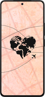 Силиконовый чехол Путешествуй для Xiaomi Redmi K80 Pro - 4607u-4145 изображение 