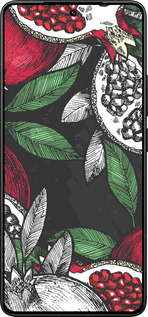 Силиконовый чехол Гранат для Xiaomi Poco F7 Ultra - 4692u-4086 изображение 