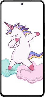 Силіконовий чехол Єдиноріг для Xiaomi Redmi K80 Pro - 4702u-4145 изображение 