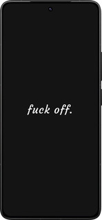 Силиконовый чехол Fuck off для Xiaomi Redmi K80 Pro - 4731u-4145 изображение 