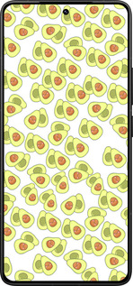 Силиконовый чехол Весёлые авокадо для Xiaomi Redmi K80 Pro - 4799u-4145 изображение 