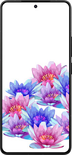 Силиконовый чехол Лотос для Xiaomi Redmi K80 Pro - 4862u-4145 изображение 