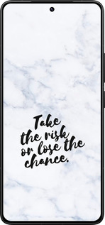 Силиконовый чехол Рискнуть или потерять шанс для Xiaomi Redmi K80 Pro - 4866u-4145 изображение 