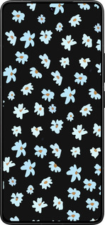 Силиконовый чехол Цветочный для Xiaomi Poco F7 Ultra - 4900u-4086 изображение 