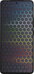 Силиконовый чехол Переливающиеся соты для Xiaomi Poco F7 Ultra - 498u-4086 изображение 