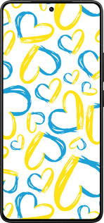 Силиконовый чехол Сердца UA для Xiaomi Poco F7 Ultra - 5292u-4086 изображение 