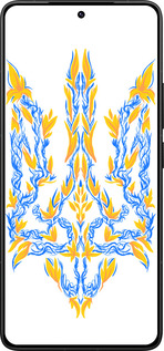 Силіконовий чехол Герб України v3  для Xiaomi Redmi K80 Pro - 5313u-4145 изображение 