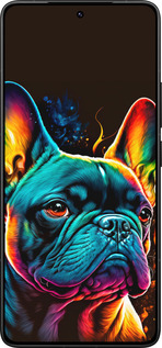 Силиконовый чехол Яркий бульдог для Xiaomi Poco F7 Ultra - 5547u-4086 изображение 
