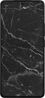 Силиконовый чехол Черный мрамор v2 для Xiaomi Redmi K80 Pro - 5568u-4145 изображение 