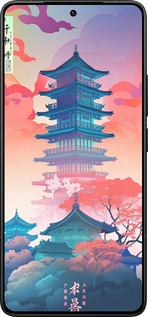 Силиконовый чехол Япония монастырь для Xiaomi Redmi K80 Pro - 5590u-4145 изображение 