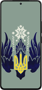 Силиконовый чехол Тризуб с крыльями для Xiaomi Redmi K80 Pro - 5640u-4145 изображение 