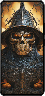 Силиконовый чехол Череп 2 для Xiaomi Redmi K80 Pro - 5652u-4145 изображение 