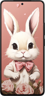 Силиконовый чехол Зайчик для Xiaomi Redmi K80 Pro - 5669u-4145 изображение 