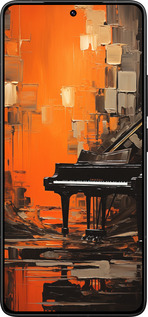 Силиконовый чехол Чехол для телефона Оранжевый Рояль для Xiaomi Redmi K80 Pro - 5937u-4145 изображение 